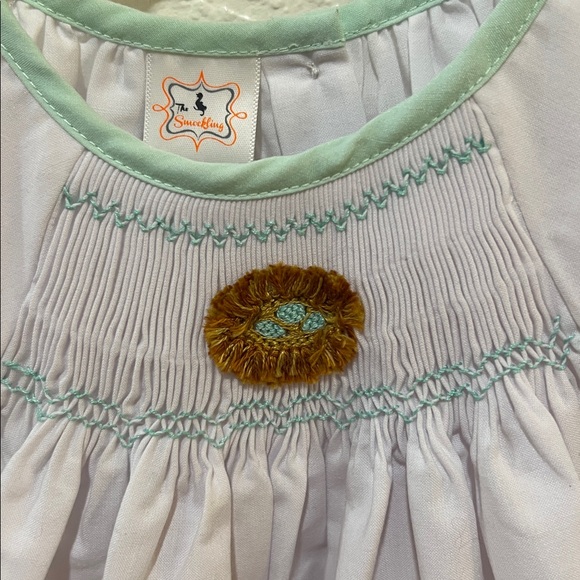The Smockling birds nest smock gown size 3M - Picture 7 of 7
